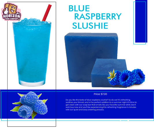 Blue Raspberry Slushie